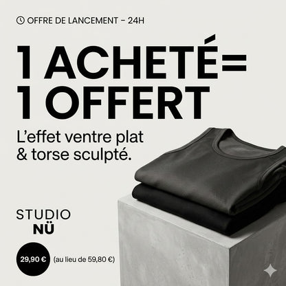 L'Invisible NÜ — Débardeur Sculptant Seconde Peau