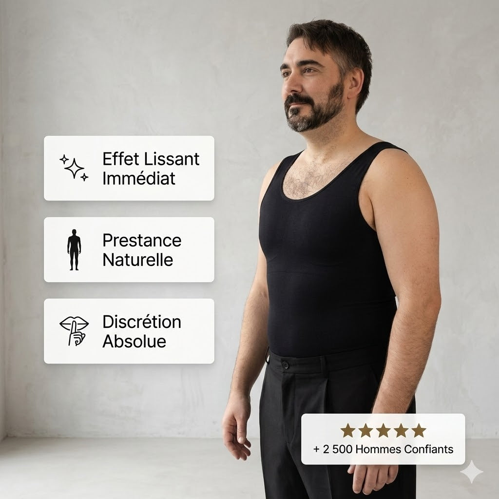 L'Invisible NÜ — Débardeur Sculptant Seconde Peau