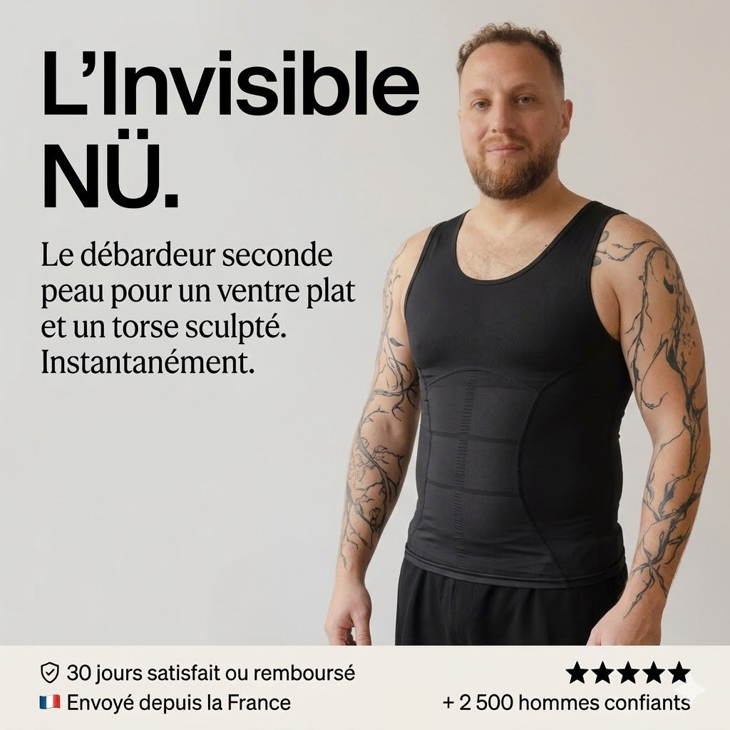 L'Invisible NÜ — Débardeur Sculptant Seconde Peau